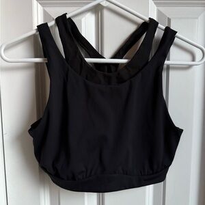 Lululemon Double Strap Y back sports bra black